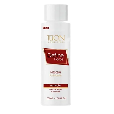 Máscara Repositor De Massa Cabelos Fortes Define Force 500Ml - Tuon