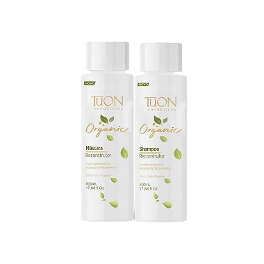 Kit Organic Shampoo E Máscara - Tuon