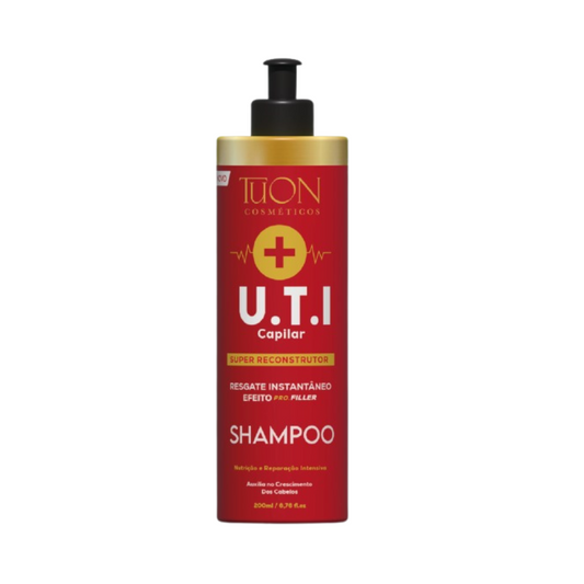 Shampoo Super Reconstrutor Reparação Intensiva U.T.I 500Ml - Tuon